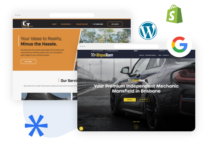Beautiful websites crafted for small businesses